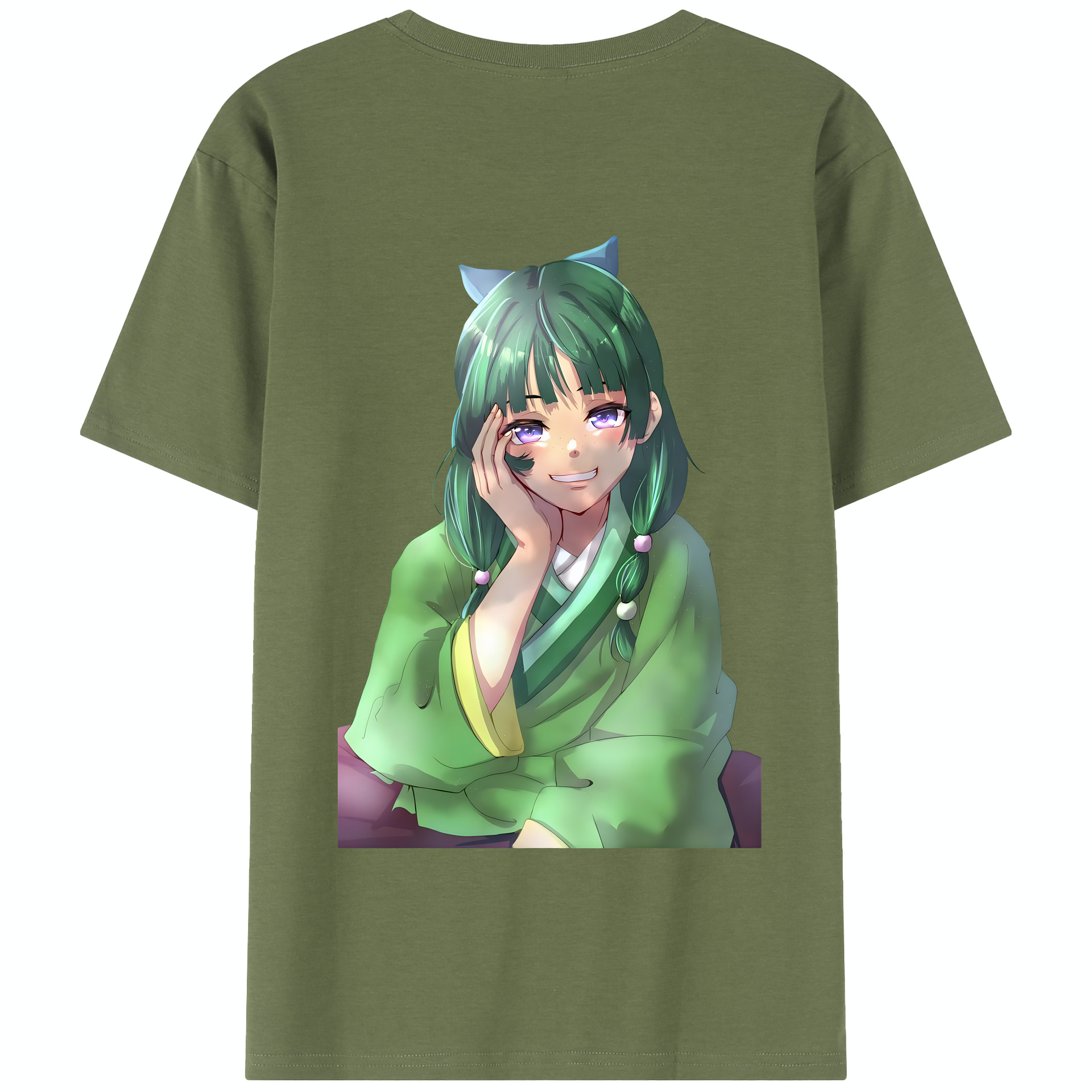 （画像用） 薬屋のひとりごと The Apothecary Diaries 綿100％半袖Tシャツ（背面プリント）